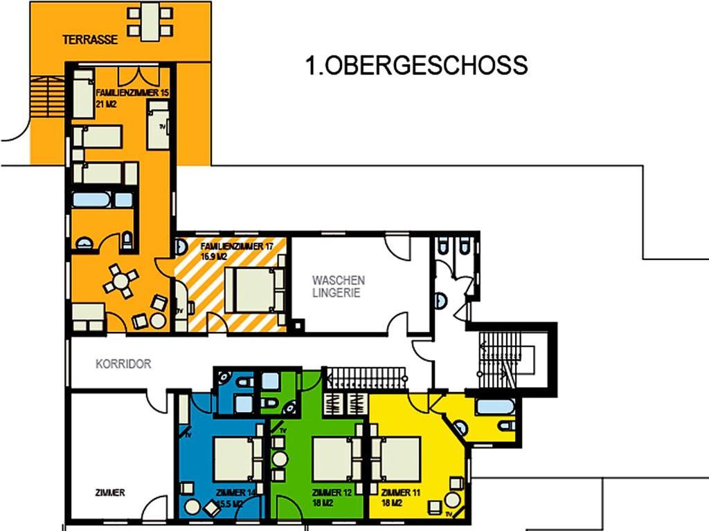 Landgasthof Zollhaus Sachseln Bagian luar foto